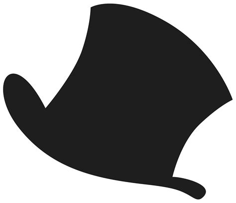 Black and white Hat - Movember Top Hat PNG Clipart Image png download ...