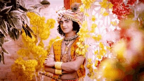 Sumedh As Krishn Sumedh Mudgalkar GIF - SumedhAsKrishn SumedhMudgalkar Kaanha - Discover & Share ...