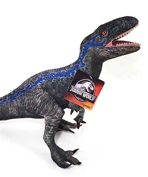 Large Mattel Jurassic World Blue The Raptor Plush Toy Dinosaur | Hot ...