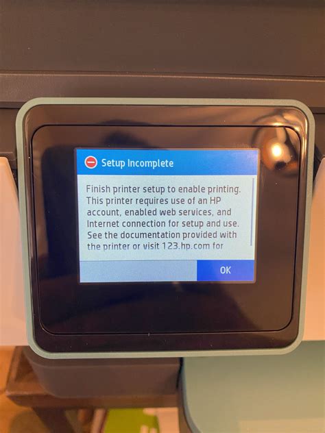 HP OfficeJet Pro 8020 Setup Incomplete problem preventing printing : r/Hewlett_Packard