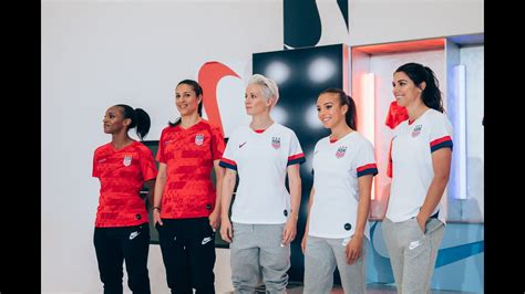 USA Women's National Soccer Team 2019 Jersey Reveal - YouTube