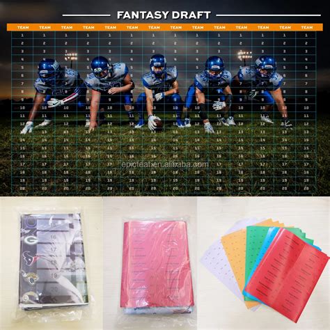 Custom 2021 Fantasy Football Draft Board Kit With Player Name Stickers ...