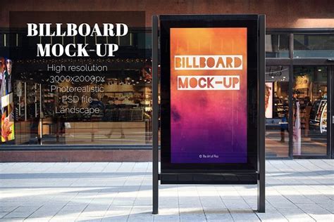 30+ Brand New Hoarding Mockup Design Concept Templates