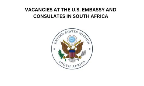 U.S. Embassy and Consulates in South Africa Internships 2023 Online ...