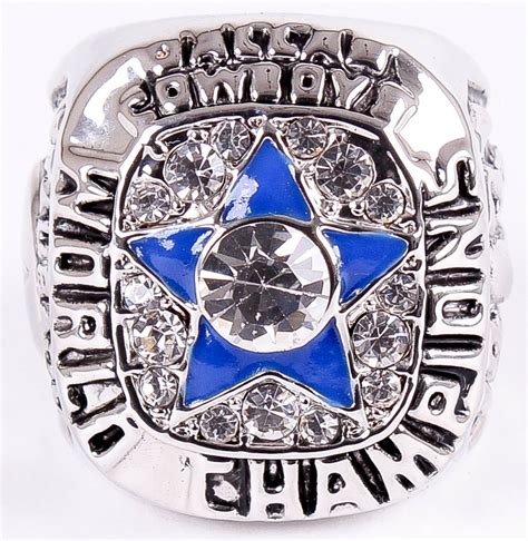 Roger Staubach Dallas Cowboys 1971 High Quality Replica Super Bowl Championship Ring | Pristine ...