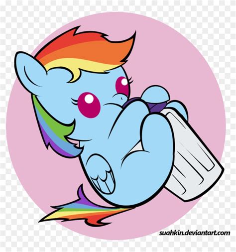 Baby Rainbow Dash - Mlp Baby Rainbow Dash - Free Transparent PNG ...