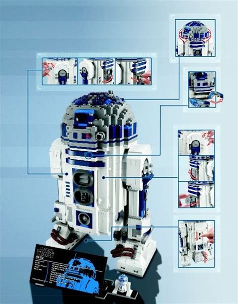 LEGO R2-D2 Instructions 10225, Star Wars | Lego, Lego star wars, Lego star wars sets