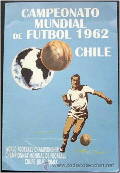 1962 World Cup Finals poster. Retro Football, Vintage Football, Football Kits, Football Cards ...