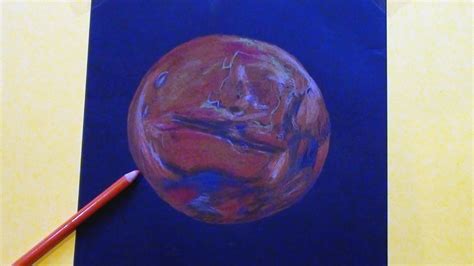 How to Draw MARS the planet! - YouTube