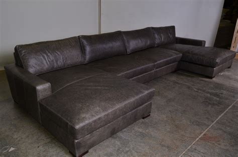 Monroe Double Chaise Sectional - Contemporary - Sectional Sofas ...