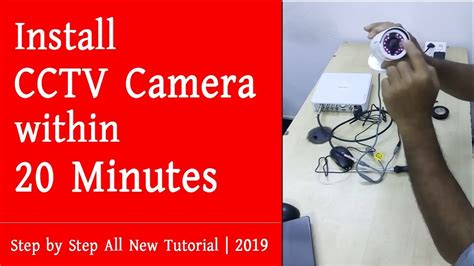 How to Install Hikvision CCTV Camera and DVR Step by Step Process | 2019 - YouTube