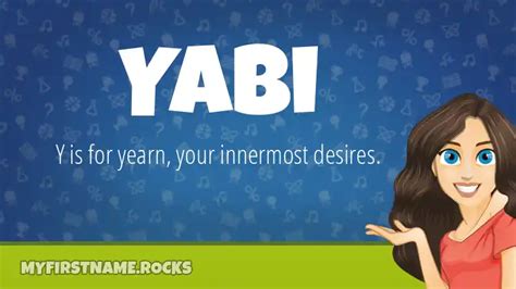 Yabi First Name Personality & Popularity