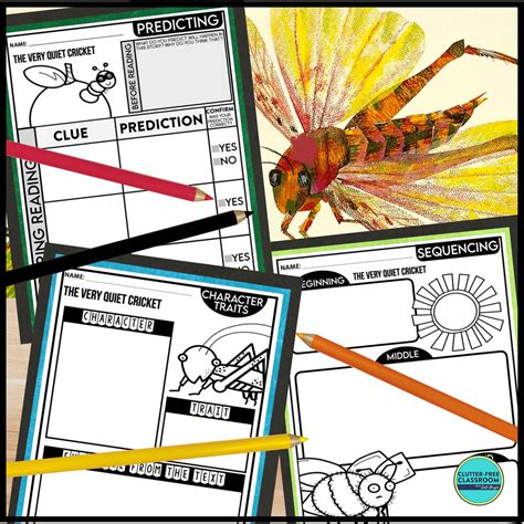 THE VERY QUIET CRICKET activities and lesson plan ideas – Clutter Free ...