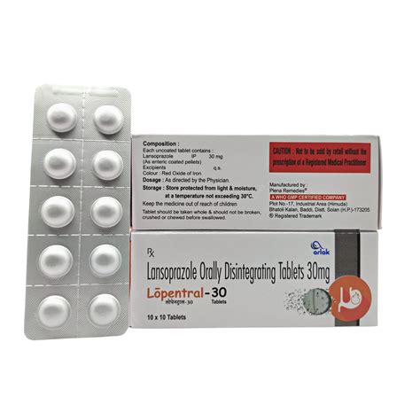 LANSOPRAZOLE 30MG TABLETS