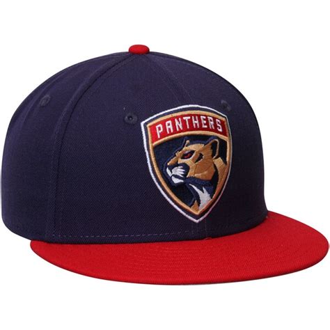 Men's Florida Panthers New Era Navy/Red 2-Tone 59FIFTY Fitted Hat - Shop.NHL.com