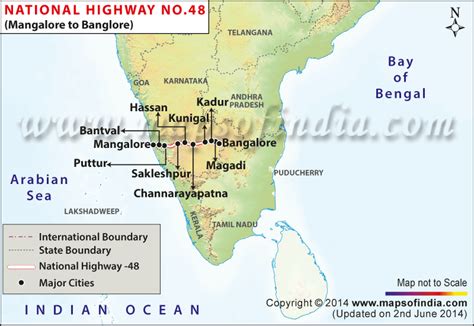 Mangalore Tourist Map