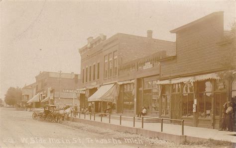 RPPC Main Street , Tekonsha , Michigan , PU-1909