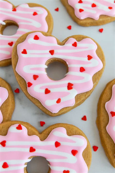 Coffee and Donuts Valentine Cookies Recipe