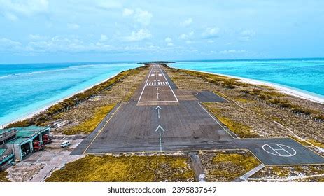 Agatti Island Airport Lakshadweep Only Airport Stock Photo 2395837649 ...