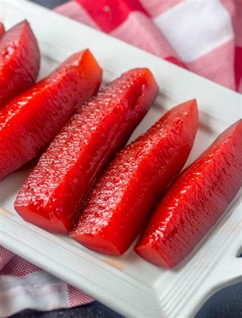 Chamoy Red Pickles Recipe | Besto Blog