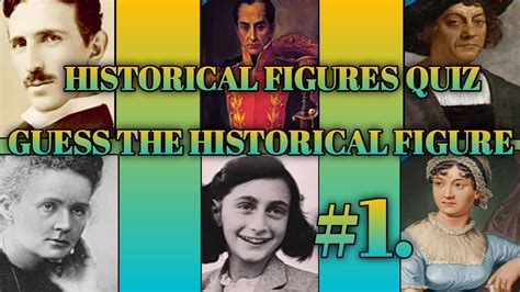 GUESS THE HISTORICAL FIGURES | PART 1 | GUESS THE PUZZLE | RIDDLE ...