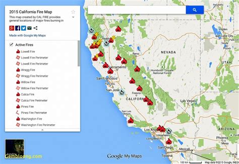 Current California Wildfire Map Etiforum 2018 Blm Maps California ...