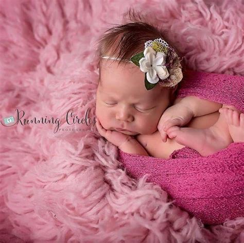 Flower Newborn Photo Prop Natural Style Newborn Photo Prop | Etsy