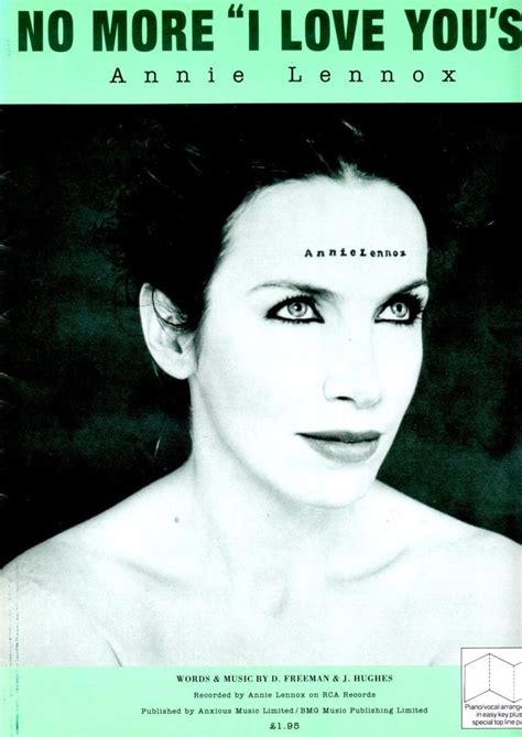 1995-12-01 - Annie Lennox - No More I Love You's from The UK ID: 2984 ...