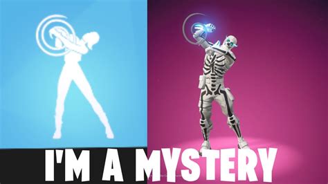 Fortnite | Emote | I'm a Mystery - YouTube