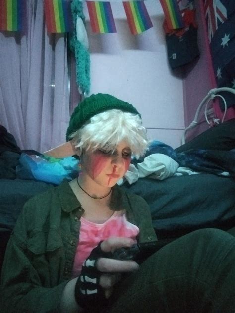 My BEN Drowned cosplay :]