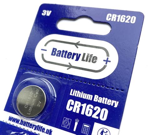 CR1620 Coin Cell Batteries - Battery Life