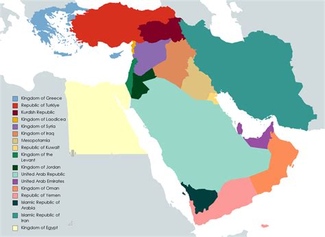 Wholesome Redrawn Middle East Borders Challenge (impossible ...