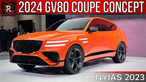 2025 Genesis GV80 Coupe Concept – Redline: First Look – 2023 NYIAS - YouTube