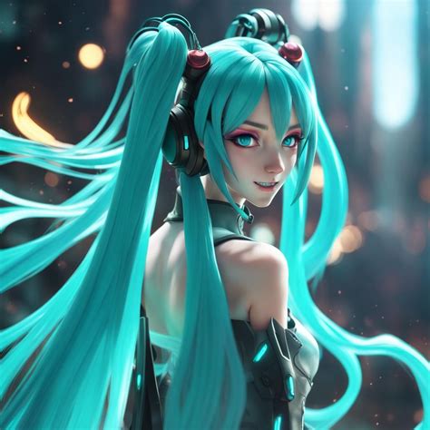 Hatsune Miku - AI Generated Artwork - NightCafe Creator