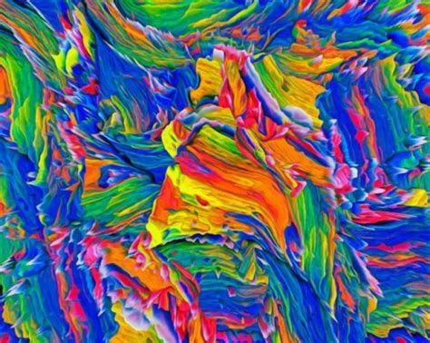 Colorful Abstract - Paint By Number - Num Paint Kit