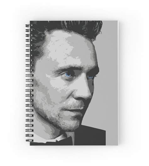 "Tom Hiddleston 1" Spiral Notebook for Sale by LyssaL | Tom hiddleston, Toms, Tom hiddleston funny