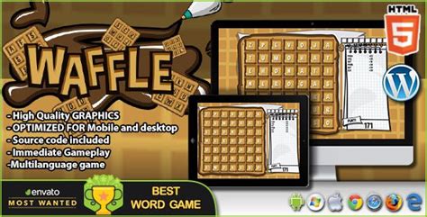 Waffle - HTML5 Word Game