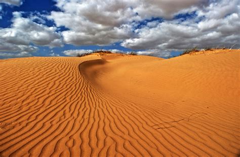 Sand Dunes landscape with sky and clouds in Israel image - Free stock photo - Public Domain ...