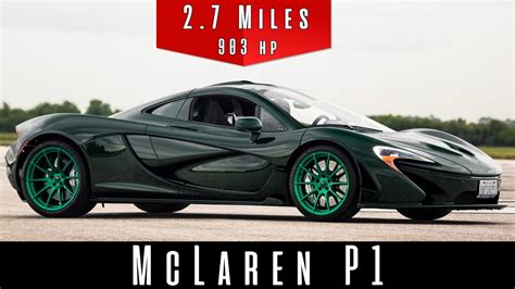 2014 McLaren P1 (Top Speed Test) - YouTube