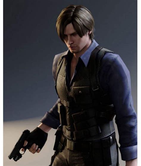 Video Game Resident Evil 6 Leon Kennedy Vest - Jackets Expert