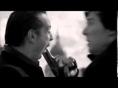 BBC Sherlock - Moriarty's 'Death' - YouTube