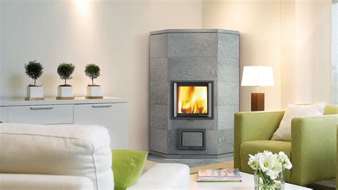 NunnaUuni soapstone fireplace emits heat for a long time - NunnaUuni