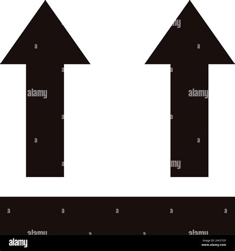 this way up symbol over white Stock Vector Image & Art - Alamy