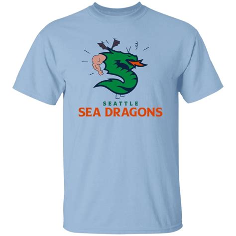 Seattle Sea Dragons Roster XFL Football Logo Shirt