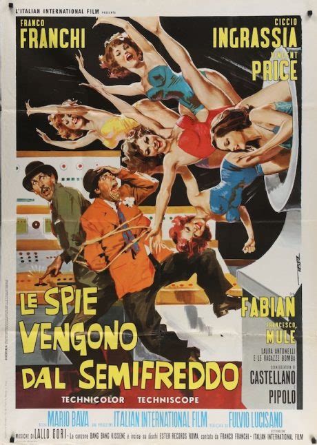 DR. GOLDFOOT AND THE GIRL BOMBS original ITALIAN movie poster 1966 MARIO BAVA - MOVIE★INK. AMSTERDAM