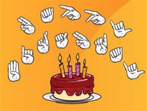 ASL Happy Birthday | Happy birthday signs, Asl sign language, Birthday sign