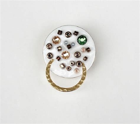 Magnetic Brooch Eyeglass Holder Swarovski by WhimsicalinDeSoto