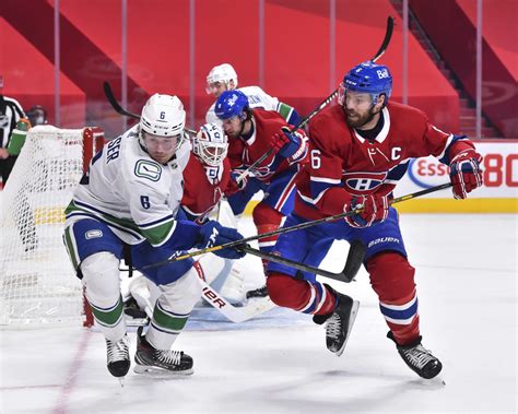 The Canucks will try to continue building momentum against the Canadiens