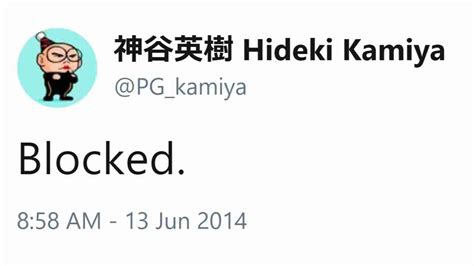 Twitter Blocks Bayonetta Developer Hideki Kamiya | Game Craves