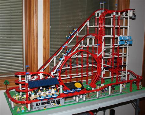 LEGO MOC UPDATED Roller Coaster 10261 Modifications By 1963maniac ...